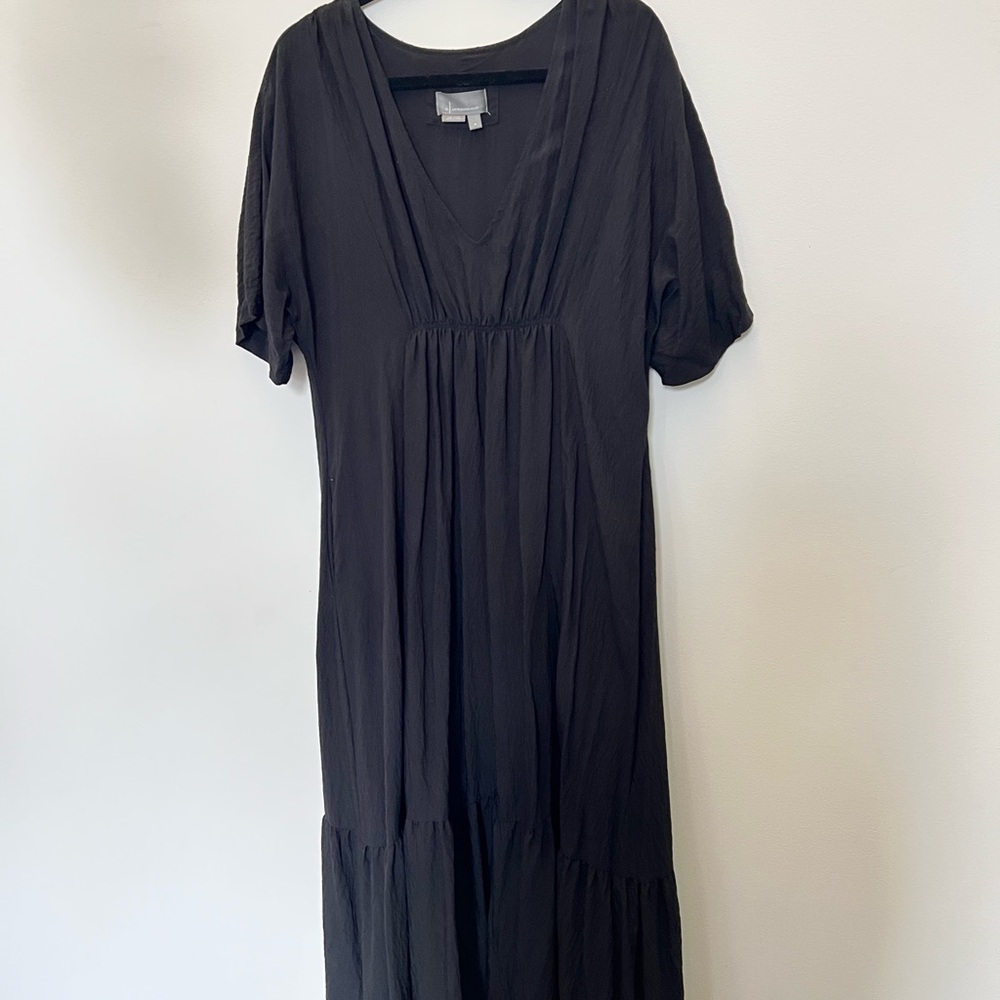 Elegant Black Maxi Dress - Anthropologie. With pockets! - Picture 5 of 6